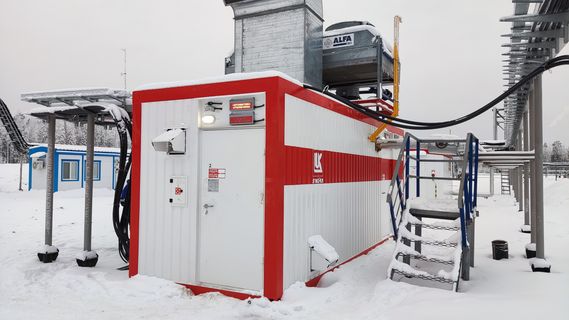 Автоматизированная электростанция для Гальяновского месторождения