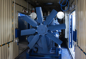 6 высоковольтных дизель-генераторов ПСМ мощностью 6 МВт для компании "Полюс"