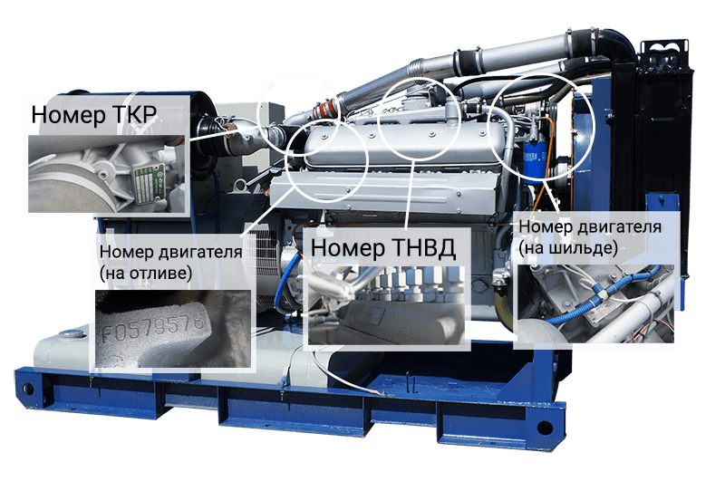 Как проверить номер на двигателе ямз
