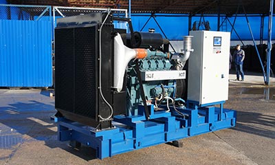Дизель генератор 300 квт на базе двигателя Doosan