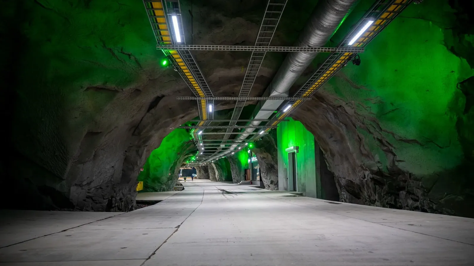 Инфраструктура подземного ЦОДа Lefdal Mine Datacenter в Норвегии