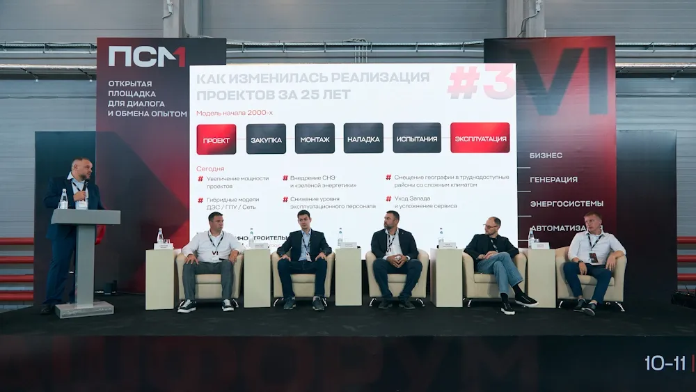 Машиностроительный форум ПСМ , сессия «Как изменилась реализация проектов за 25 лет»