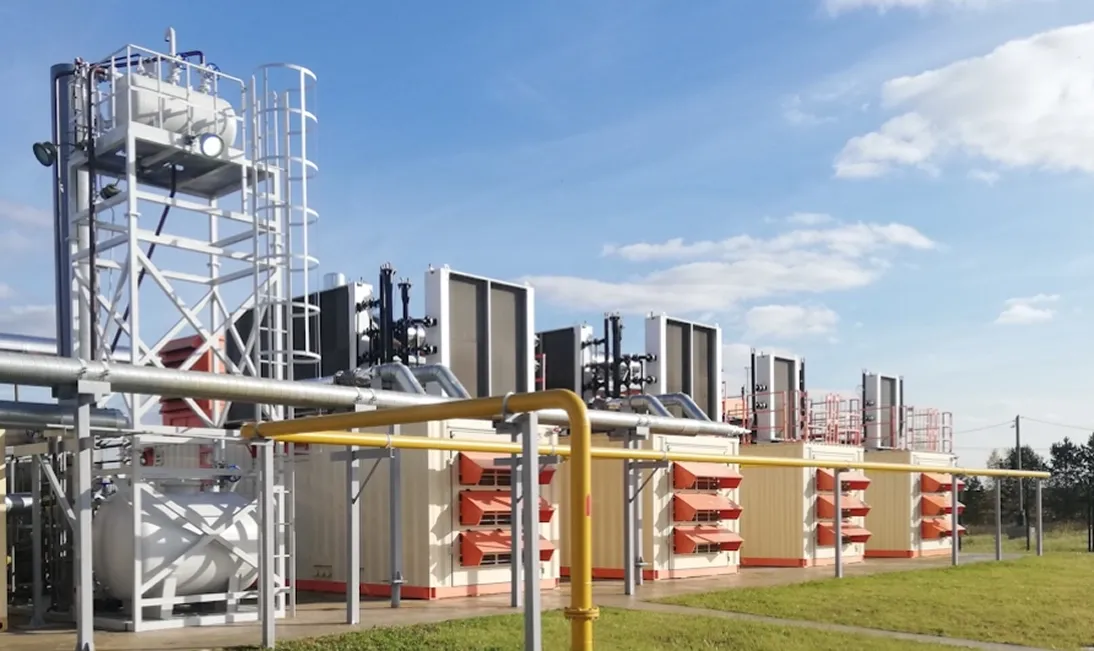 Газопоршневые электростанции ПСМ на промышленной площадке