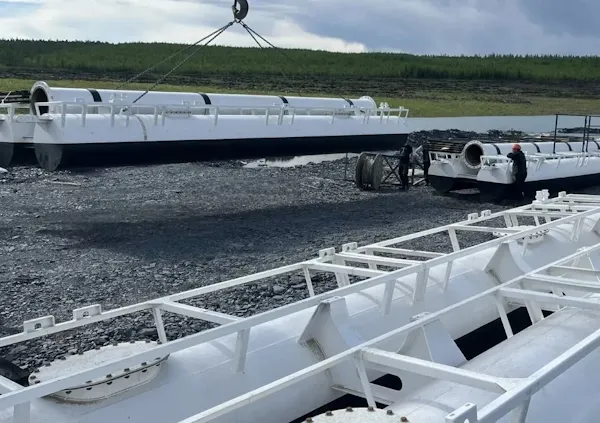 Плавучие насосные станции