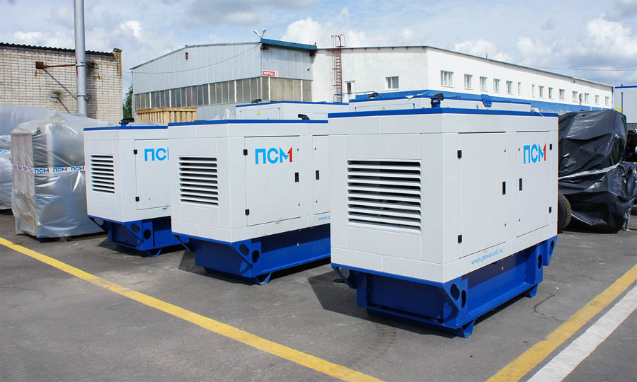3 дизельных генератора для строительства моста 3 дизельных генератора для строительства моста
