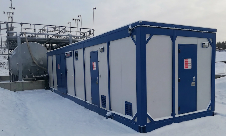 Насосная станция для полигона токсичных отходов