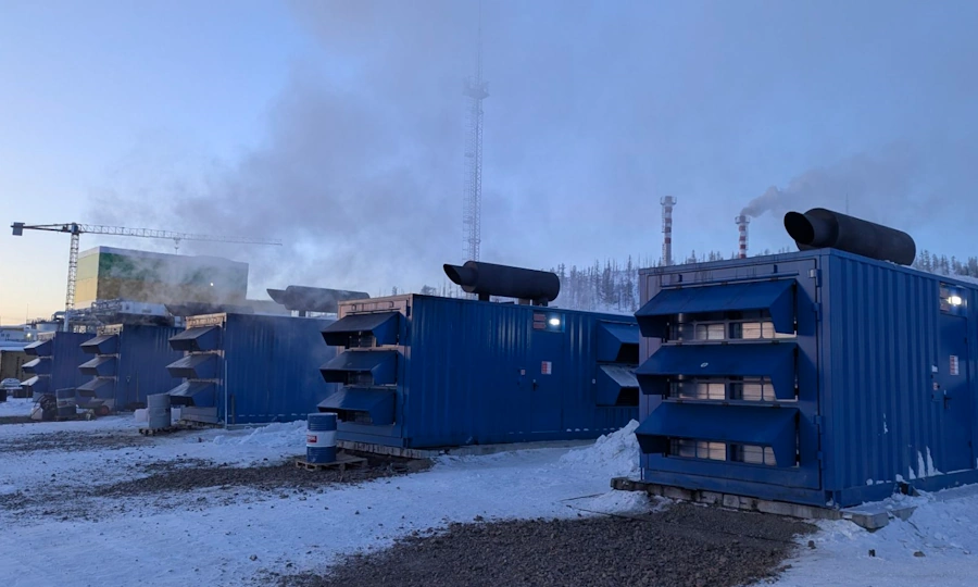 Энергокомплекс 6,4 МВт для основного электроснабжения