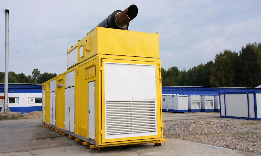 Высоковольтная электростанция 1,6 МВт для нефтяной компании