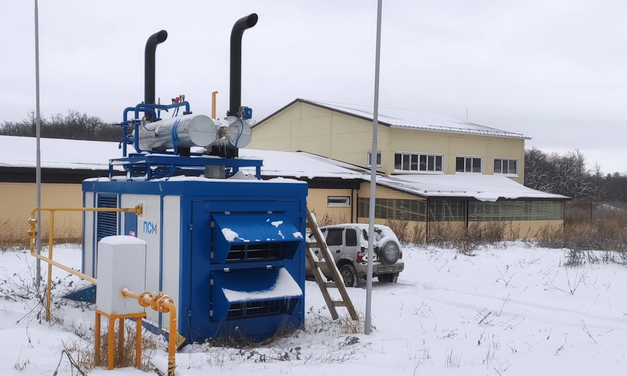 Газопоршневая электростанция для птицефабрики