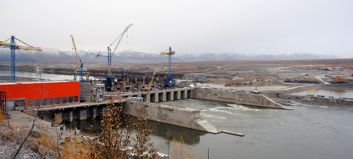 Усть-Среднеканской ГЭС 