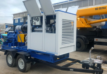 Дизель-насосная установка ПСМ добывает золото в Якутии.JPG