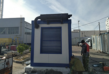 Дизель-генератор ПСМ резервирует ТРЦ "Акварель" в Волгограде.jpg