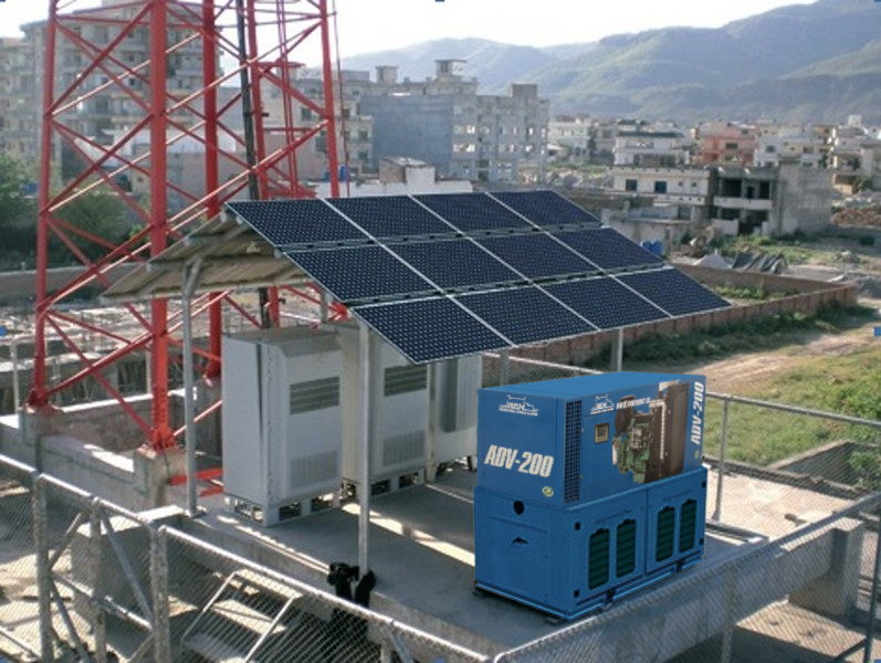 Комбинированные электростанции: сочетание дизель-генератора и солнечных батарей