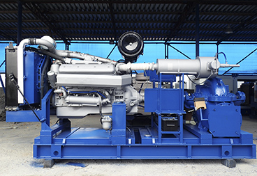 Дизельные насосные установки ПСМ подают воду на сельхоз угодия