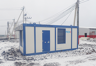 Резервная станция для агрокомплекса