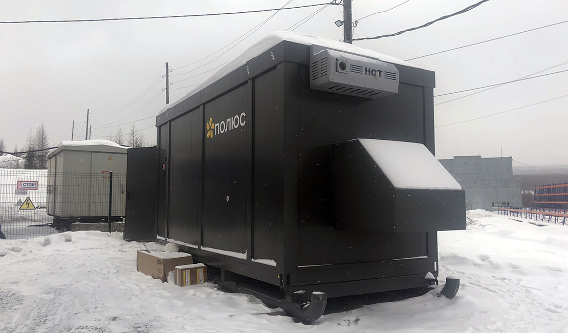 Спецокраска для контейнера ДГУ