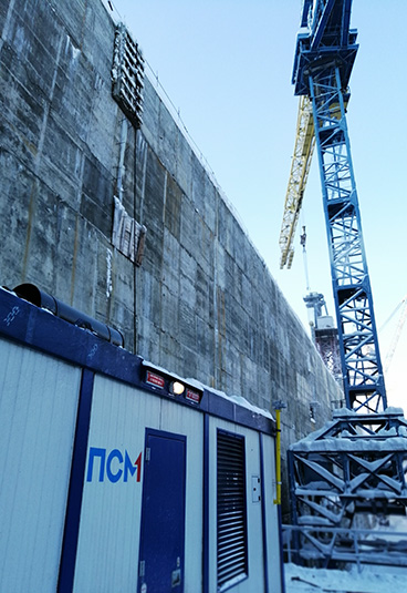 Строительство ГЭС