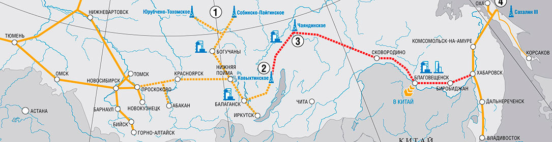 Газопровод Силы Сибири