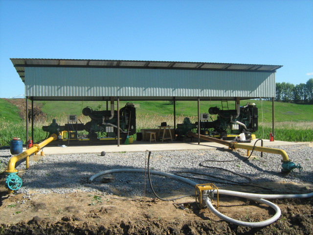  Насосные установки "ПСМ" в системе орошения сельхозпредприятия. 