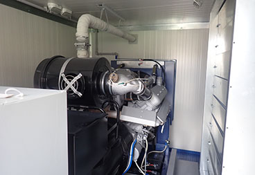 Резервная станция ДГУ серии АД «Буран» для санатория в Ставропольском крае