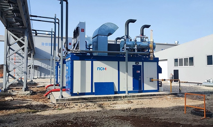 Газовый энергокомплекс на двигателях MAN