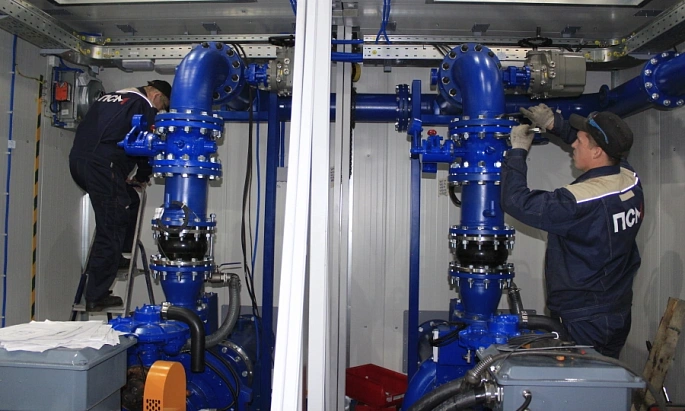 Блочная насосная станция (БНС) для горно-обогатительного комбината