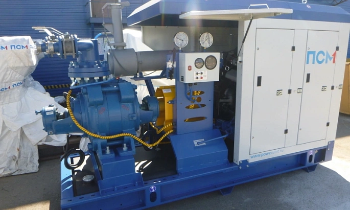 Гидромонитор с дизельным приводом