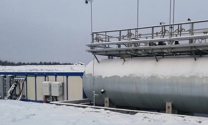 Насосная станция для полигона токсичных отходов