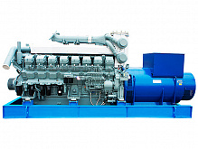 Высоковольтный дизельный генератор ADMi-2000 10.5 kV