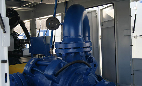 Наполнительный агрегат для обслуживания трубопровода «Роснефти»