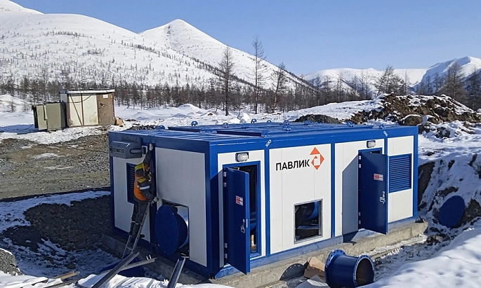 Насосная станция для золоторудного месторождения