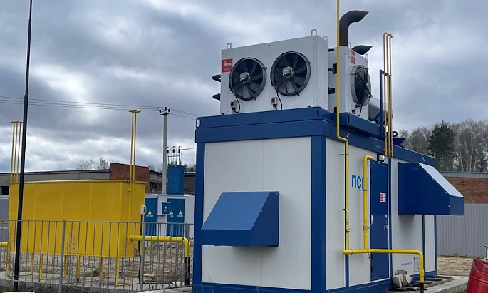 Газогенерирующая станция для кондитерской фабрики