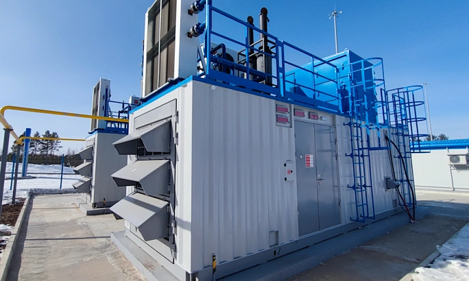 Газовый энергоцентр 1,4 МВт на Дальнем Востоке