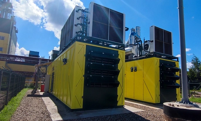 Газовый энергоцентр общей мощностью 5.4 МВт для индустриального парка