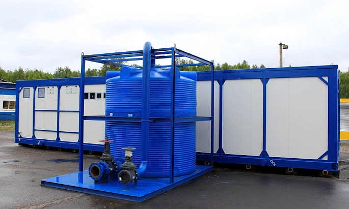 Насосная станция для полигона токсичных отходов