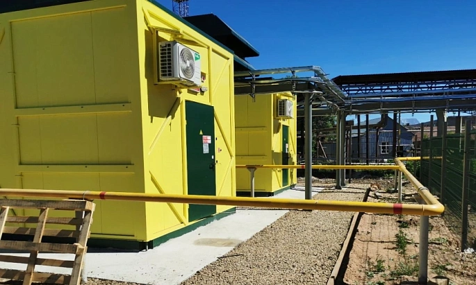 Газовый энергоцентр общей мощностью 5.4 МВт для индустриального парка