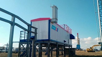 Блочно-комплектная электростанция (БКЭС) для Салмановского НГКМ