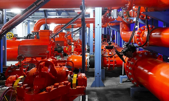 Повысительная насосная станция для группы «Русская платина»