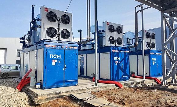 Газовый энергокомплекс на двигателях MAN