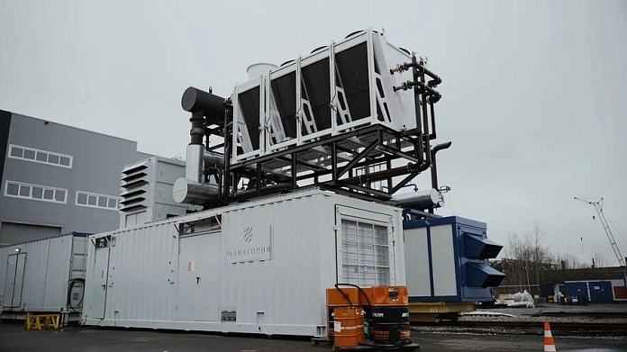 Газопоршневая электростанция для АПФ «Фанагория»