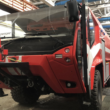 Дизельный привод для новой модели пожарно-спасательного автомобиля