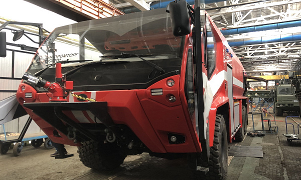 Дизельный привод для новой модели пожарно-спасательного автомобиля