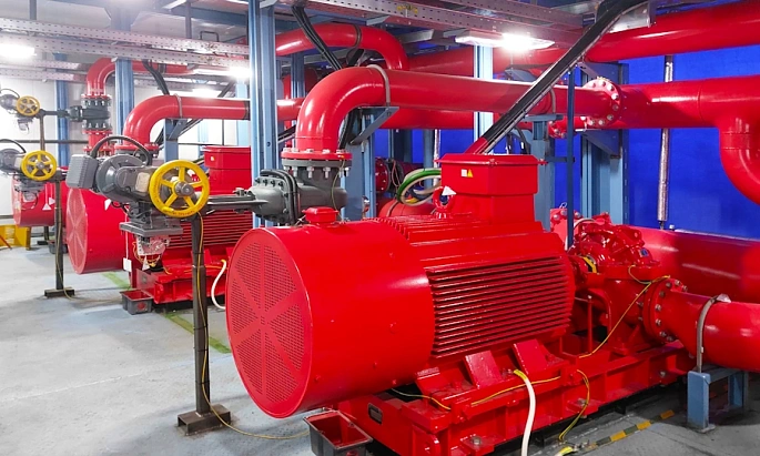 Повысительная насосная станция для группы «Русская платина»