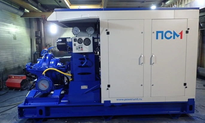 Дизельная насосная станция для объекта производства щебня в Карелии