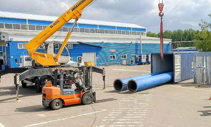 Насосная установка для золотодобывающей компании