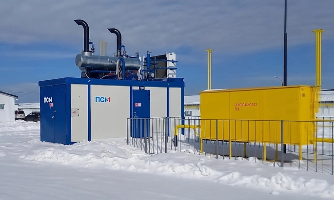 Газогенерирующая станция для кондитерской фабрики