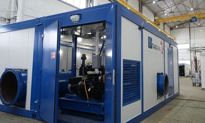 Насосная станция для золоторудного месторождения