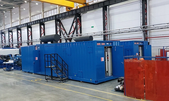 Энергокомплекс 6,4 МВт для основного электроснабжения