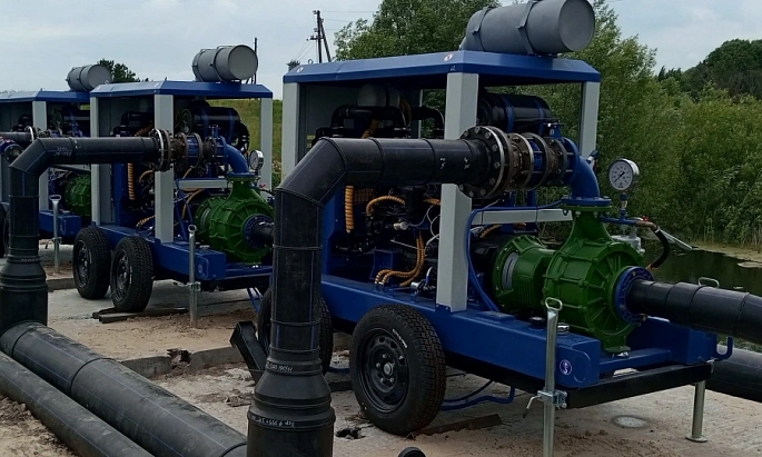 Насосные станции для орошения