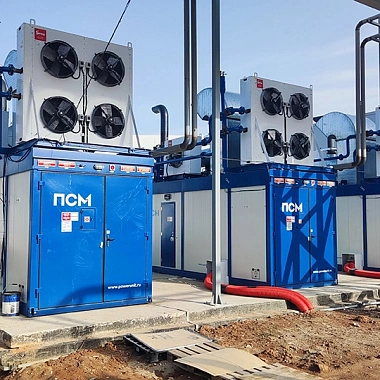 Газовый энергокомплекс на двигателях MAN